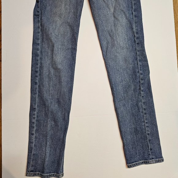 H&M & Denim Jeans straight leg dark wash Size 30 - Picture 3 of 6